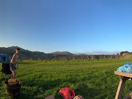 Pano of pitch