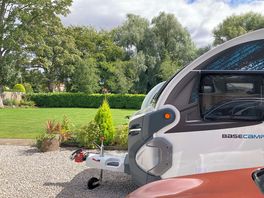First time towing a caravan 👍