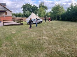 Bell tent was very much enjoyed