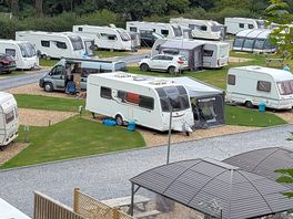 Wern mill caravan site