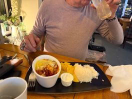 Vegetarian chilli excellent