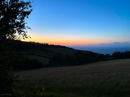 Sunset from the shed