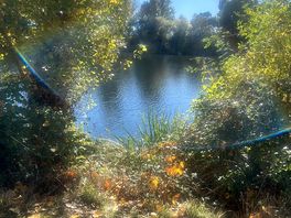 My photo of the river aside the campsite