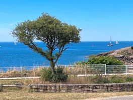 Blick von unserm stellplatz auf‘s meer