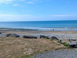 The beach