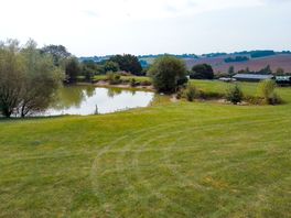 View of the lake from electric hook-up area