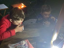 Kids loved the fire pit. hot chocolate and toasted marshmallows. perfect!