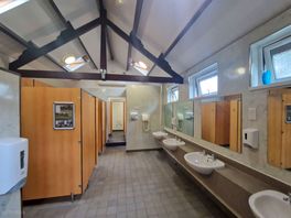 Immaculate toilets