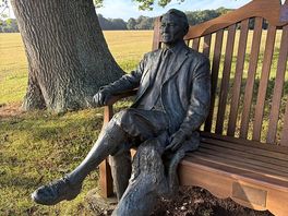7th earl of leicester keeps an eye on his estate.