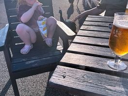 Beer with the peacock