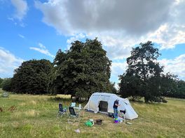 Spacious pitches