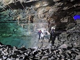 Honister climb the mine