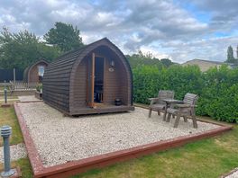 The glamping pod