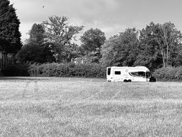 Our motorhome this morning