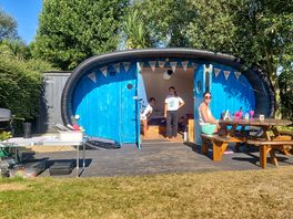 Morning sun on pod 6!