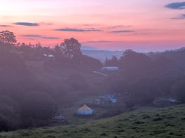 Sunrise from ponden reservoir