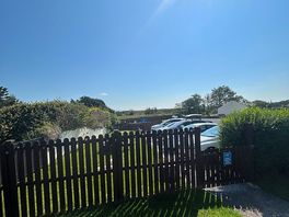 View from beer garden