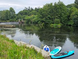 Beautiful paddling scenery