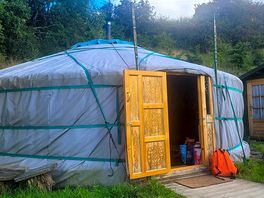Authentic mongolian yurt