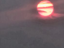 Sunset from broadhaven beach