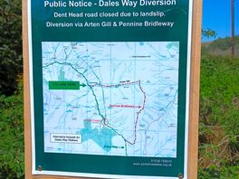 Knoutberry hill walk , starting at dent railway station.