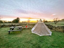 Beautiful morning sunrise