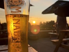 Sun set with a view 🍺