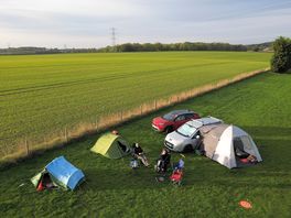 Top of the camping field