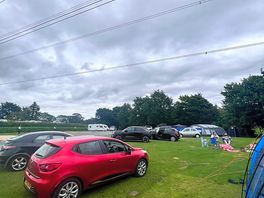 Field at the beginning of the school holidays