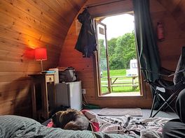 Home for a few days