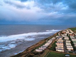 Drone shot to the south.