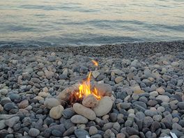 Cenita al atardecer
