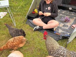 Making friends with the locals!