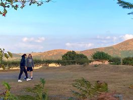 Beautiful walking area