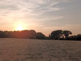 Atmospheric sunset