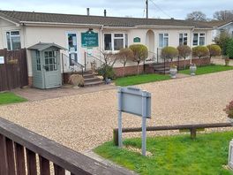 Reception area , helpful staff/owners to greet us site really well maintained