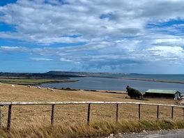 View from campsite near the site entrance