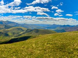 Stunning views with walks from camp