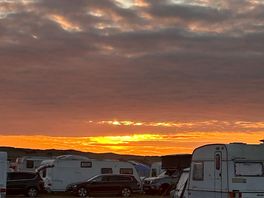 Amazing sunset location