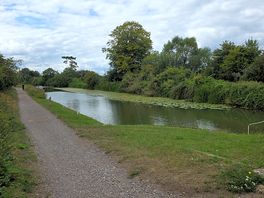 The canals next door to campsite