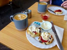 Always time for a cream tea