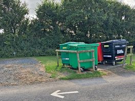 Kingfisher 6 pitch, need to think of better positions for site bins