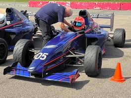 Son on track