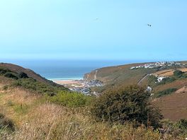 View of porthtown.