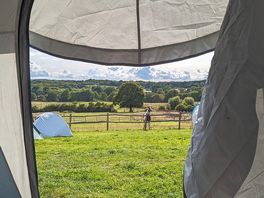 View from tent