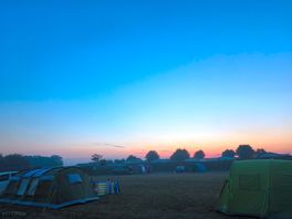 Evening at the campsite