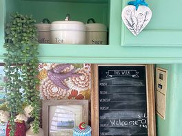 Lovely welcome board