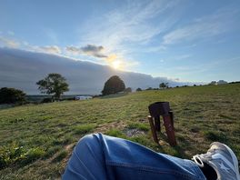 Sun making an appearance