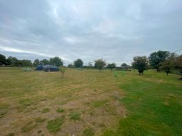 View from toilet block