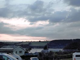 View to local train track